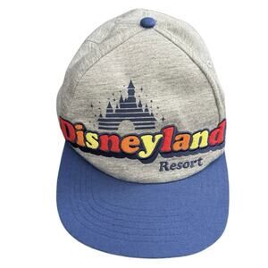 Disney Men's Gray Disneyland Resort Snapback Adjustable Baseball Cap One Size